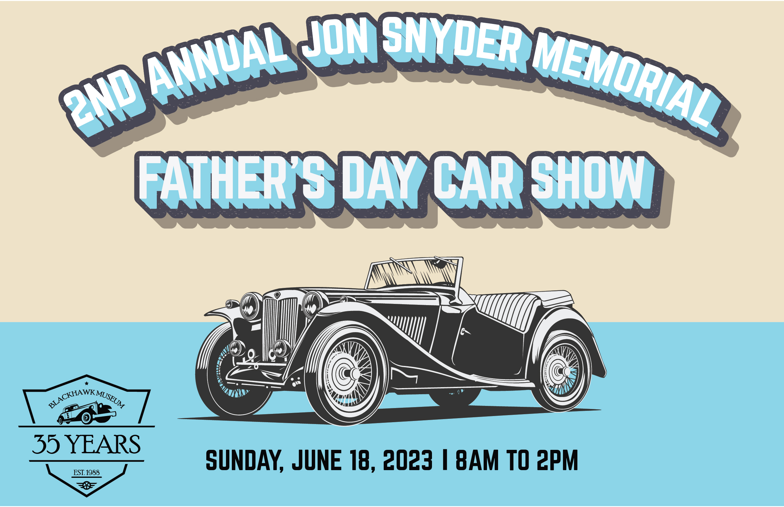 Blackhawk Museum Father's Day Car Show