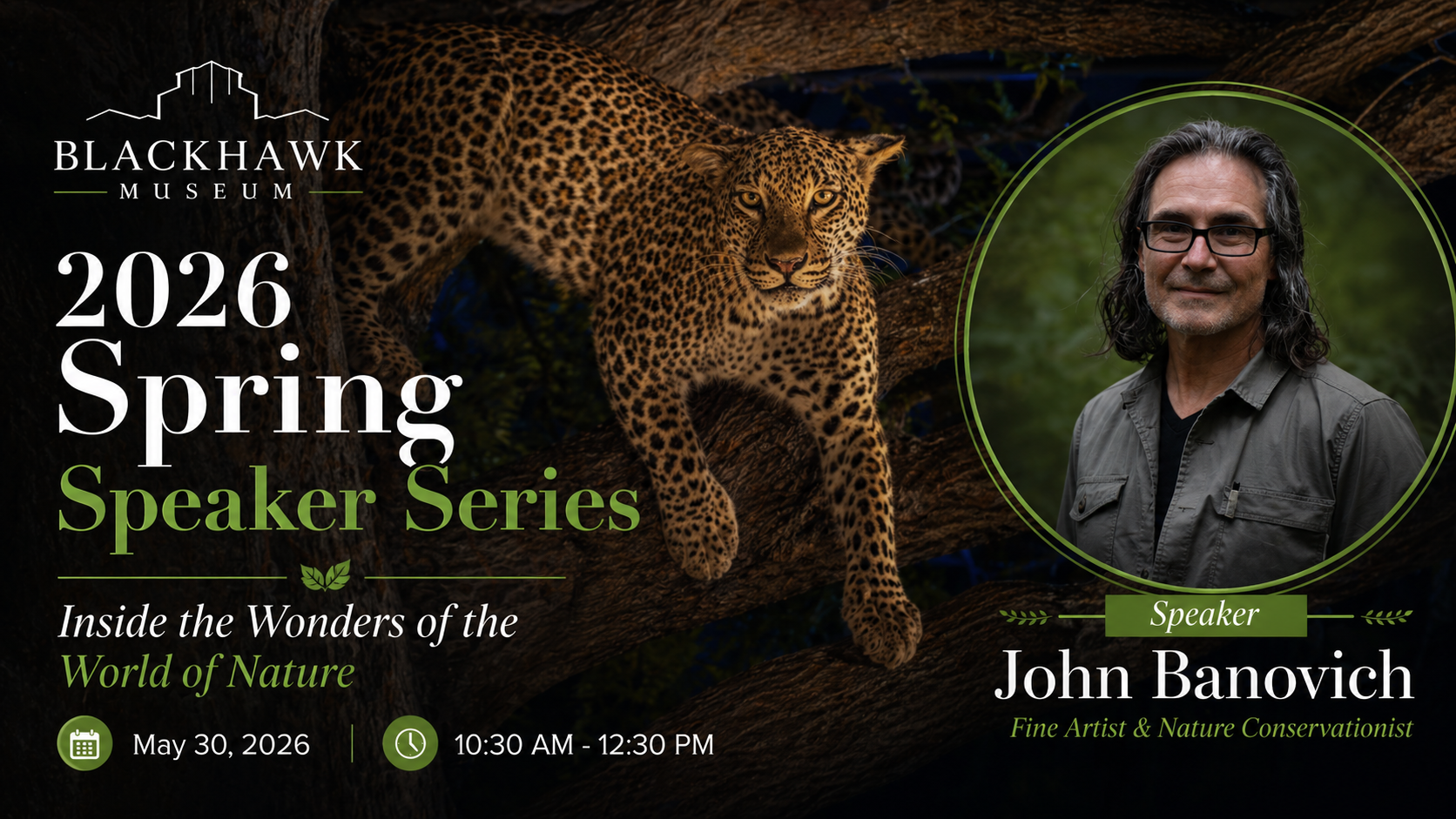 Spring Speaker Series: John Banovich