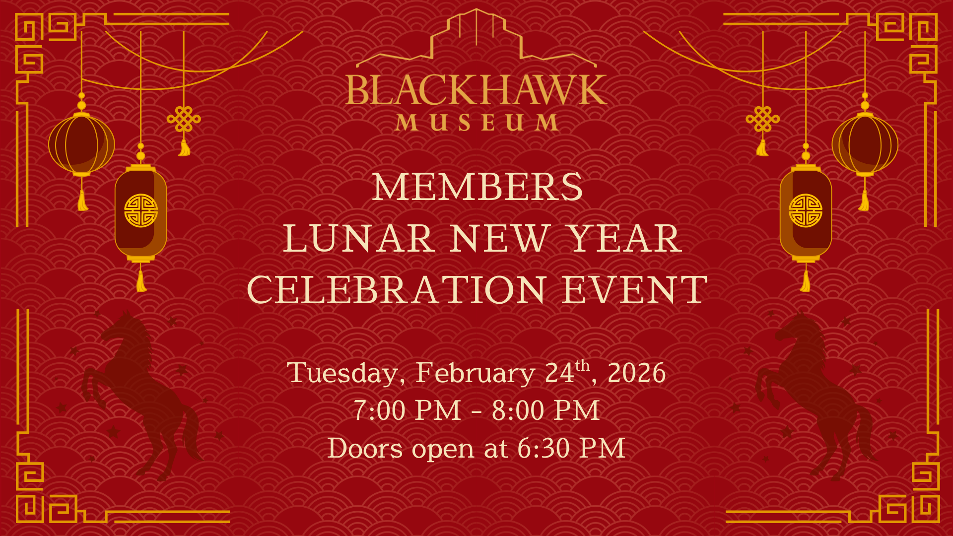 Members Only – Lunar New Year Celebration