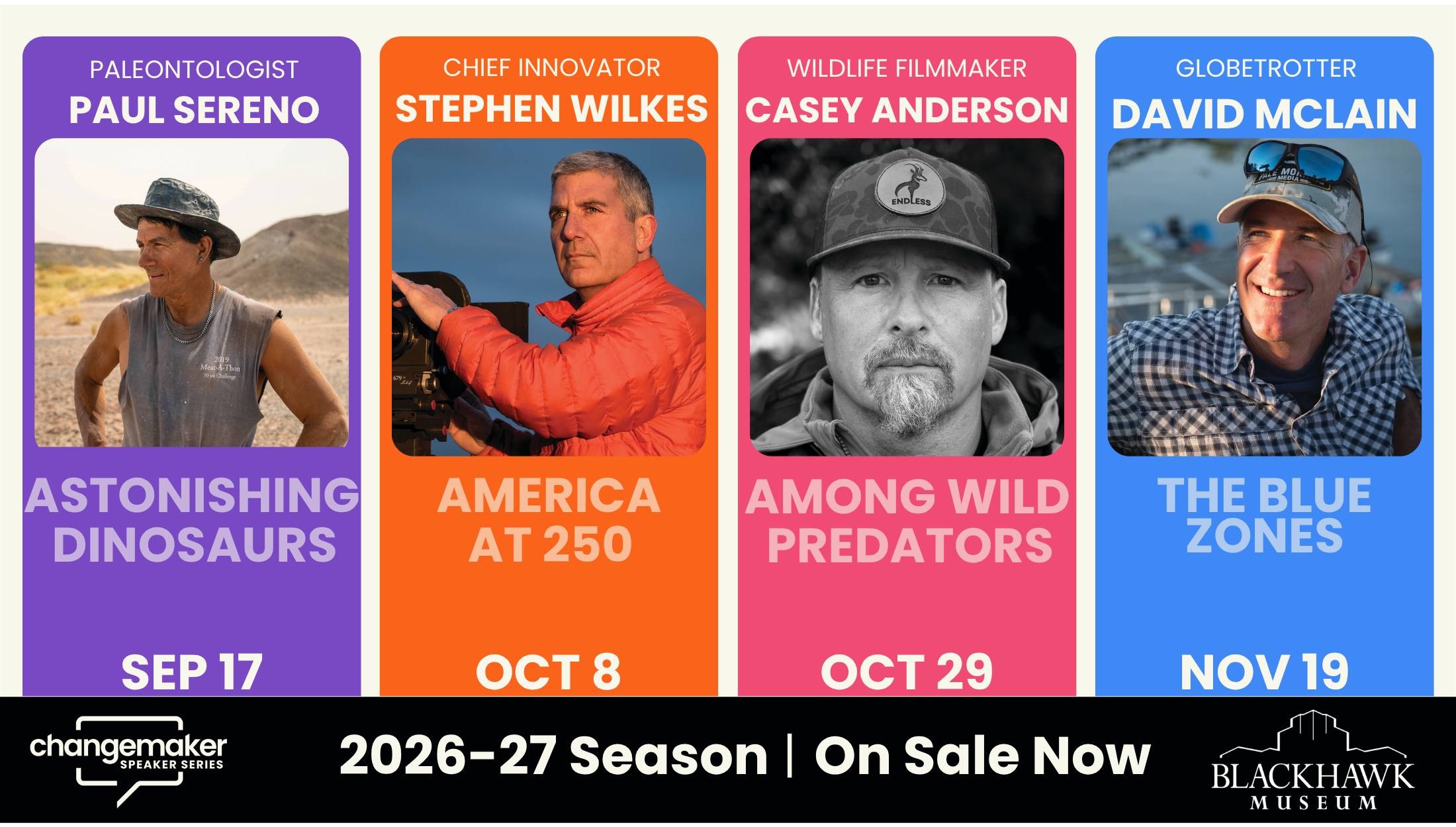 2026 Changemaker Speaker Series – Bundle Deal