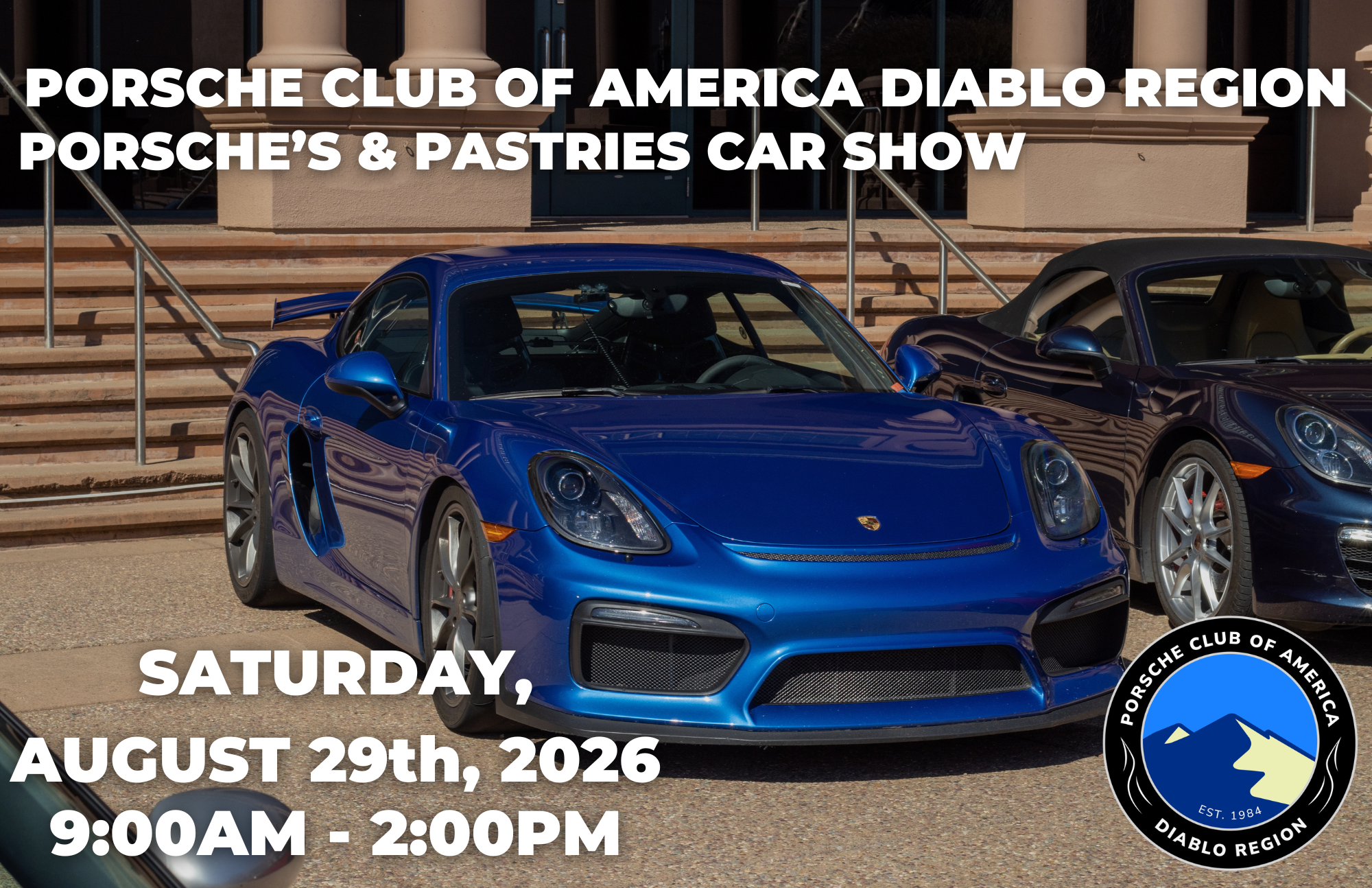 Porsche Club of America Diablo Region Car Show