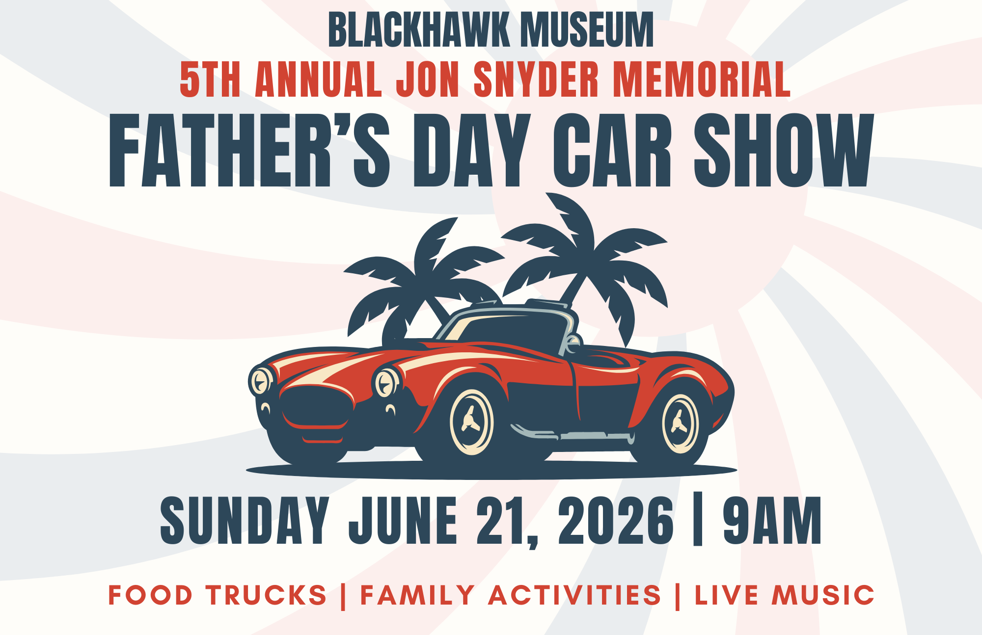 5th Annual Jon Snyder Memorial Father’s Day Car Show